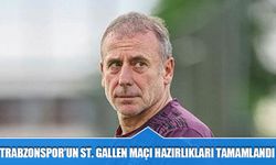 Trabzonspor'un St. Gallen Maçı Hazırlıkları Başladı