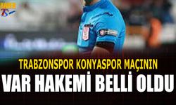 Trabzonspor Konyaspor Maçı 11'leri Açıklandı