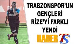 Trabzonspor'un Gençleri Rize'yi Farklı Yendi