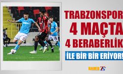 Trabzonspor 4 Maçta 4 Beraberlikle Kayıplara Devam Etti