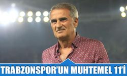 Trabzonspor'un Kayserispor Karşısında Muhtemel 11'i