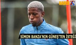 Simon Banza Güneş'ten Forma İstedi