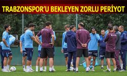 Trabzonspor'u Zorlu Periyot Bekliyor