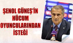 Şenol Güneş'in Hücum Oyuncularından İsteği