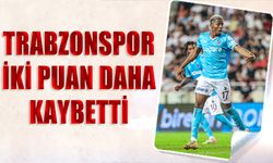 Trabzonspor İki Puan Daha Kaybetti