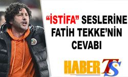 "İstifa" Sesleri Fatih Tekke'nin Cevabı