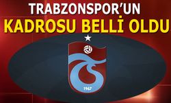 Trabzonspor'un Atakaş Hatayspor Maçı Kadrosu Belli Oldu