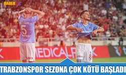 Trabzonspor Sezona Çok Kötü Başladı