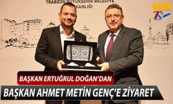 Trabzonspor Başkanı Ertuğrul Doğan'dan Başkan Ahmet Metin Genç'e Ziyaret