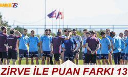 Trabzonspor'un Zirve İle Puan Farkı 13 Oldu