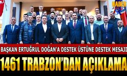 1461 Trabzon'dan Trabzonspor Başkanı Ertuğrul Doğan'a Destek Mesajı