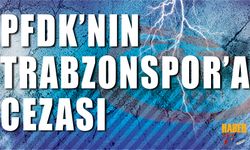 PFDK'nın Trabzonspor'a Cezası