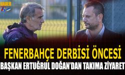 Fenerbahçe Derbisi Öncesi Trabzonspor Başkanı Ertuğrul Doğan'dan Takıma Ziyaret