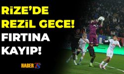 Trabzonspor Rize'de Kayıp! 3-1