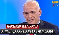 Ahmet Çakar'dan Hakemler İle Alakalı Flaş Açıklama