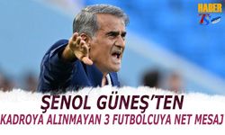 Şenol Güneş'ten Kadro Dışı Stratejisi: "Çalışın, Formayı Geri Alın"