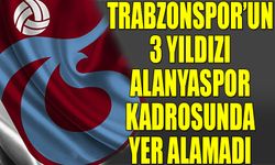 Trabzonspor'da 3 Futbolcu Kadroda Yer Almadı