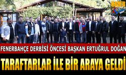 Trabzonspor Başkanı Ertuğrul Doğan Fenerbahçe Derbisi Öncesi Taraftarlar İle Bir Araya Geldi