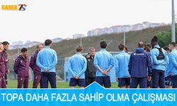 Trabzonspor'da Topa Sahip Olma Çalışması