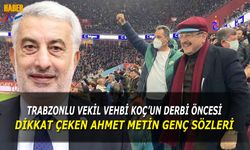 AK Parti Trabzon Milletvekili Vehbi Koç'tan Trabzonspor-Fenerbahçe Maçı Öncesi Esprili Açıklamalar