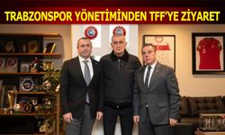 TFF Trabzonspor Yönetiminin Ziyaretini Paylaştı