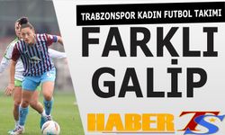 Trabzonspor Petrol Ofisi Kadın Futbol Takımı Farklı Galip