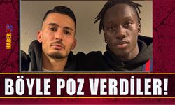 Uğurcan ve Mendy'den Maç Sonu Pozu