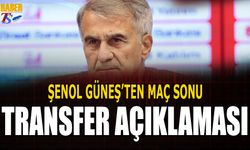 Şenol Güneş: "Oyunun Hakimiydik, Eksiklerimizi Düzeltmeye Devam Edeceğiz"