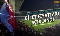 Trabzonspor Net Global Sivasspor Maçı Bilet Fiyatları Açıklandı