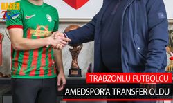 Amedspor, Trabzonlu Futbolcuyu Kadrosuna Kattı
