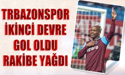 Trabzonspor Gol Oldu Rakip Filelere Yağdı