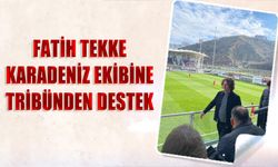 Fatih Tekke’den Akçaabat Sebatspor’a Destek: Tribünde Yerini Aldı