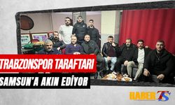 Trabzonspor Taraftarlarından Samsun Deplasmanına Büyük Destek