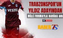 Trabzonspor'un Gelecek Vaad Eden Yıldızından Milli Formayla Harika Gol