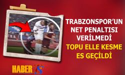 Trabzonspor-Alanyaspor Maçında Tartışmalı Penaltı Pozisyonu