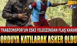 Trabzonspor'un Eski Yıldızından Flaş Karar! Orduya Katıldı