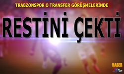 Trabzonspor O Transferde Resti Çekti