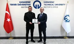 Türkiye Gaziler ve Şehit Aileleri Vakfı'ndan KTÜ Rektörü Prof. Dr. Hamdullah Çuvalcı’ya Ziyaret