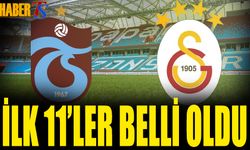 Trabzonspor Galatasaray Maçı 11'leri Belli Oldu