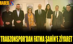 Trabzonspor'da Başkan Doğan ve Yöneticilerden Gaziantep'te Başkan Fatma Şahin'e Ziyaret