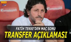 Fatih Tekke'den Antalyaspor Galibiyeti Sonrası Transfer Açıklaması