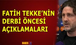 Fatih Tekke'den Galatasaray Maçı Öncesi Önemli Mesajlar: “Her Oyuncu İçin Fırsat Maçı”