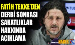 Fatih Tekke'den Derbi Sonrası Sakatlık Açıklaması