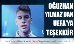 Oğuzhan Yılmaz'dan UEFA'ya Teşekkür! Dikkat Çeken Detaylar..