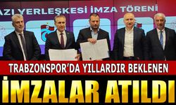 Trabzonspor'da Yıllardır Beklenen İmzalar Atıldı