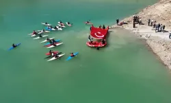 Artvin Yusufeli Barajı’nda Kano ve Rafting Coşkusu