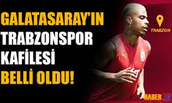 Galatasaray'ın Trabzonspor Maçı Kamp Kadrosu Belli Oldu