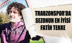 Trabzonspor'da Sezonun En İyisi Fatih Tekke Oldu