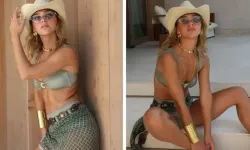 Melisa Döngel tatil sezonunu Fethiye’de açtı, tarzıyla dikkat çekti