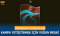 Trabzonspor'da Kamp Öncesi Hızlı Tempo: Transferde Zamanla Yarış